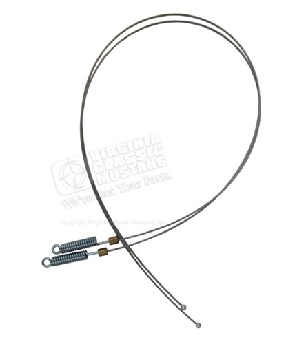 69-70 CONVERTIBLE TOP CABLES