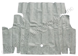67-68 COUPE/CONVERTIBLE SPECKLED TRUNK MAT