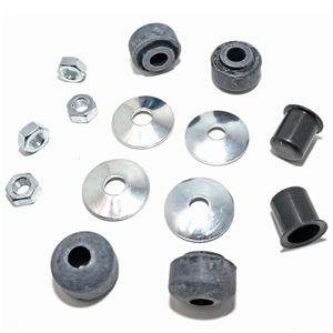 Rubber Bushing, Washer, and Nut Kit for Rear Koni Shock (does one shock)