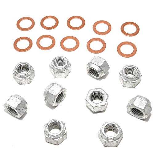 65-73 V8 DIFFERENTIAL MOUNTING  NUTS AND WASHERS-SET OF 20