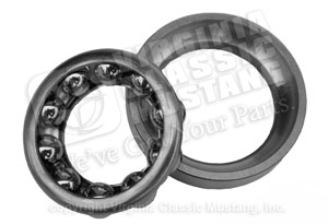 STEERING BOX WORM GEAR BEARING AND CUP SET