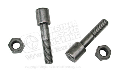 REAR LEAF SPRING CENTERING BOLTS WITH NUTS- SET OF 2