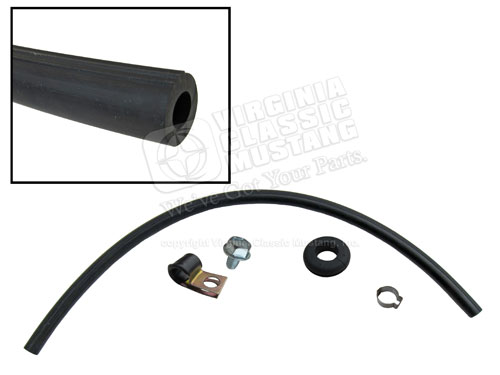 65-70 MUSTANG REAR END VENT HOSE KIT SHOW QUALITY