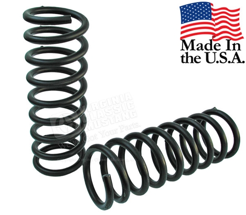 65-66 8 CYLINDER FRONT COIL SPRINGS-PAIR