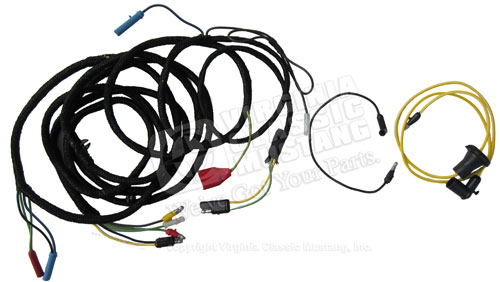 68 FUEL SENDER AND COURTESY LAMP WIRING FEED FOR SHELBY AND MUSTANGS WITH OVERHEAD CONSOLE