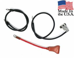 66 6 CYLINDER-BATTERY AND STARTER CABLE SET
