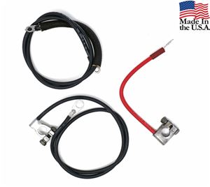 68-69 428CJ BATTERY AND STARTER CABLE SET
