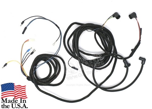65 FASTBACK TAIL LIGHT WIRING HARNESS WITH INTEGRATED TAIL LIGHT PLUGS