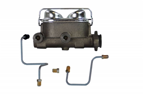 65-66 Mustang Dual Reservoir Master Cylinder Conversion Kit - for drum brake equipped cars