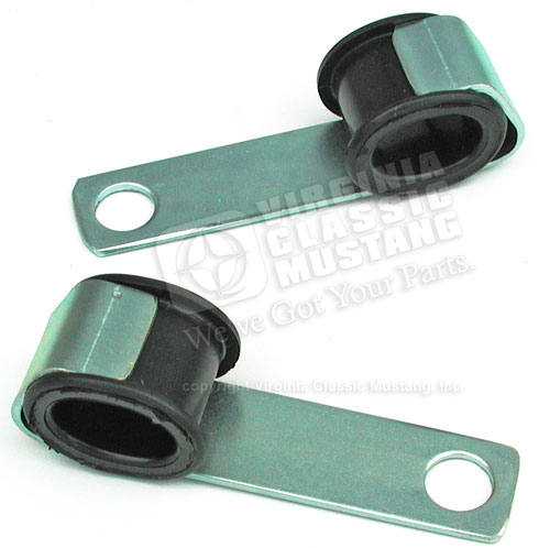 65-73 STARTER CABLE BRACKETS-PAIR FITS 260, 289, 302, 351W, 390, 428CJ