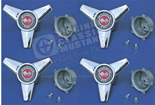 MAGNUM 500 WHEEL SPINNERS-SET OF 4