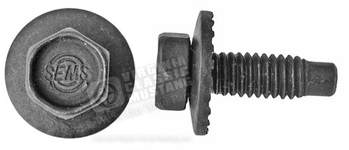 64 1/2-67 CORRECT DISC WASHER BOLTS SET OF 12